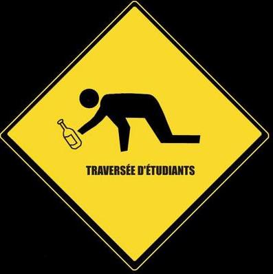 traverser d etudiant